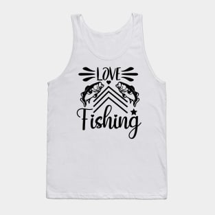 Love Fishing Tank Top